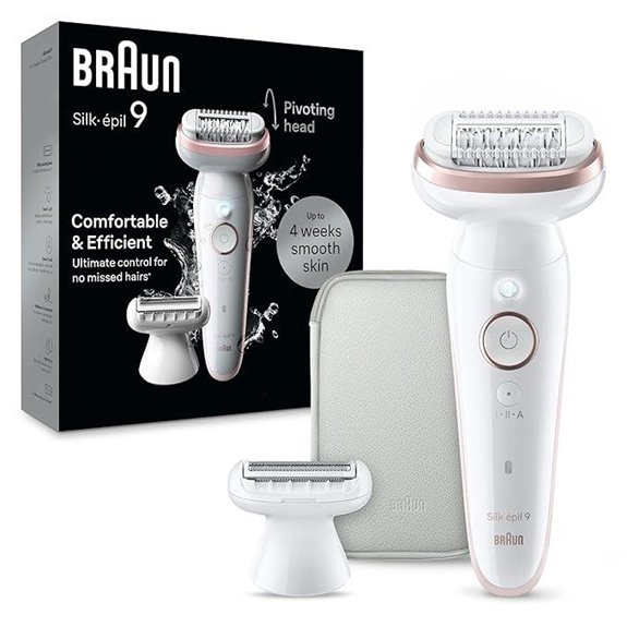 Braun Silk-épil 9 Epilator Wet & Dry with Accessories