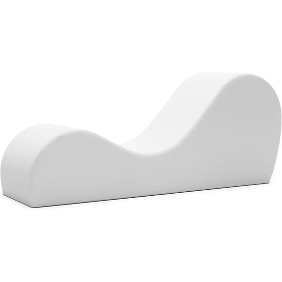 Avana Sleek Chaise Lounge for Yoga - Spectra White