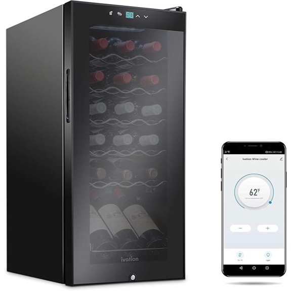 wi fi controlled wine cooler