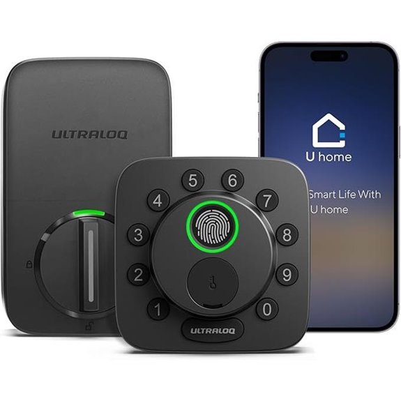 ULTRALOQ Bolt Smart Lock with Wi-Fi & Keyless Entry