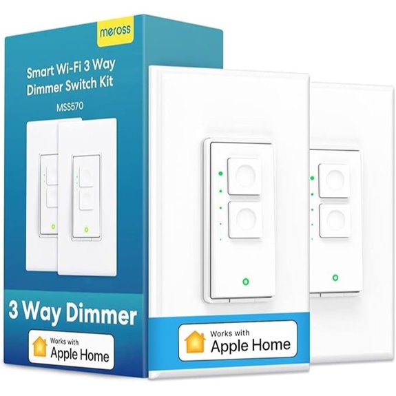 Meross 3-Way Wi-Fi Smart Dimming Switch Kit