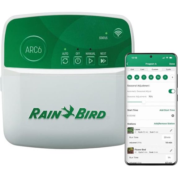 Rain Bird ARC6 WiFi Smart Irrigation Timer