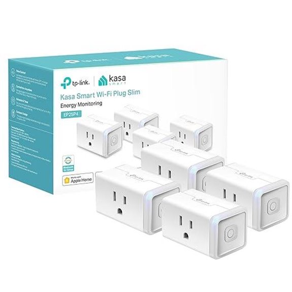 Kasa Smart Mini Plug 15A WiFi 4 Pack