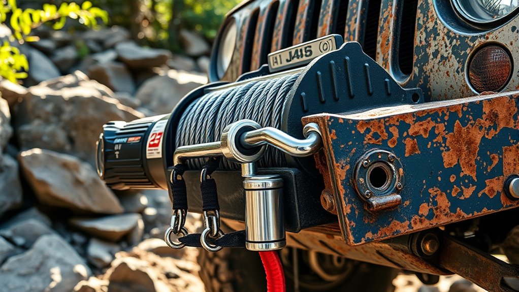 winch capacity and features