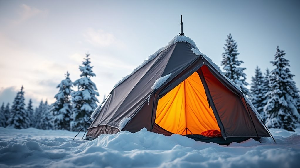 winter camping tent essentials