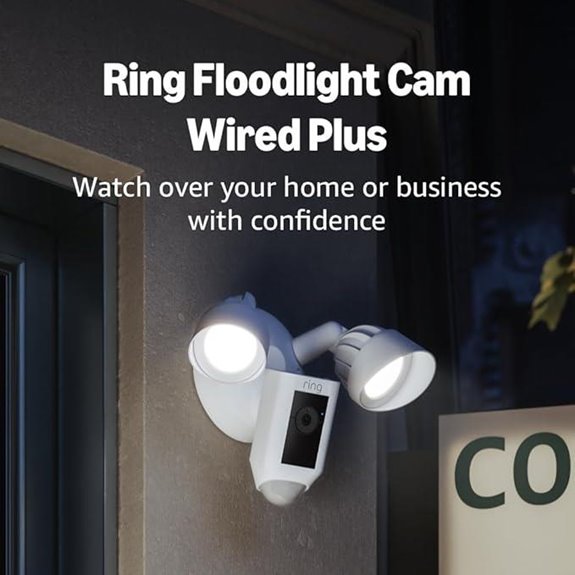 Ring Floodlight Cam Wired Plus - Outdoor Security Camera
