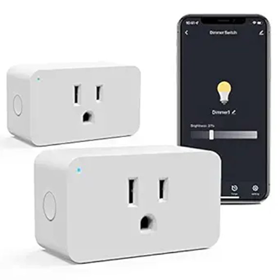 WiFi Smart Dimmable Plug 2 Pack