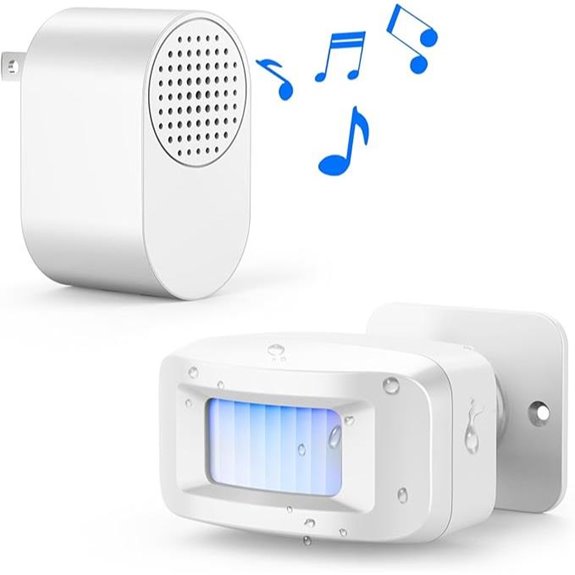 Wireless Motion Sensor Driveway Alarm System