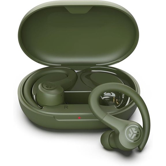 wireless earbuds with earhook