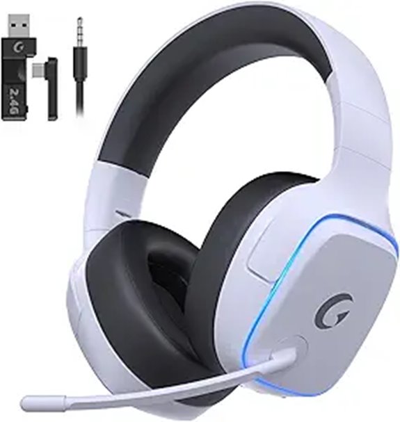 Wireless Gaming Headset for PS5 PS4 PC Switch