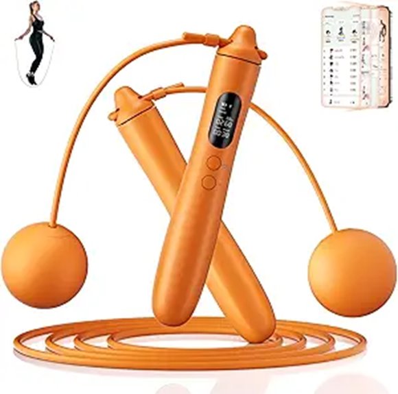 Smart Wireless Jump Rope with 9-Axis Gyroscope