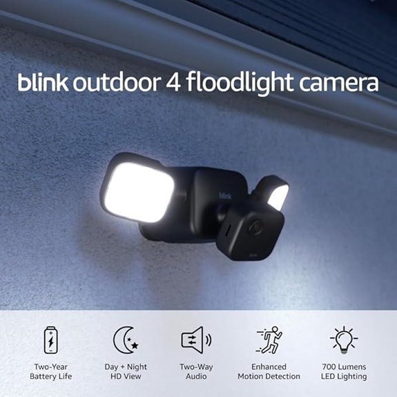 wireless outdoor floodlight security