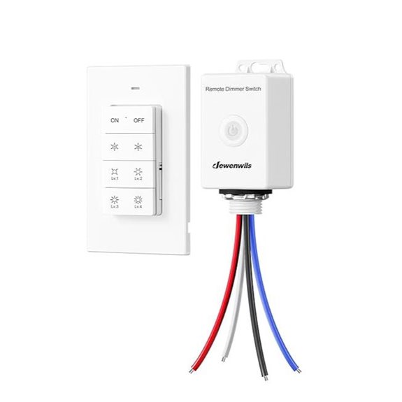 Dewenwils Wireless Outdoor Light Switch Kit