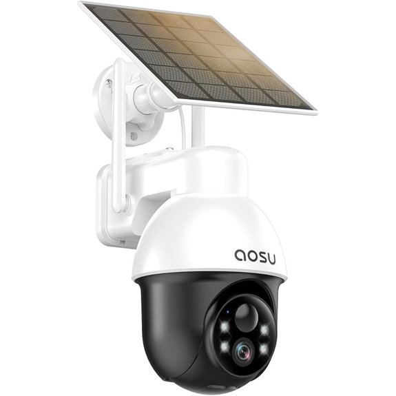 Aosu Solar Wireless Outdoor Security Camera with PTZ