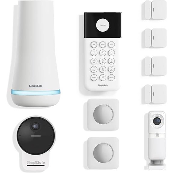 wireless security system with cameras