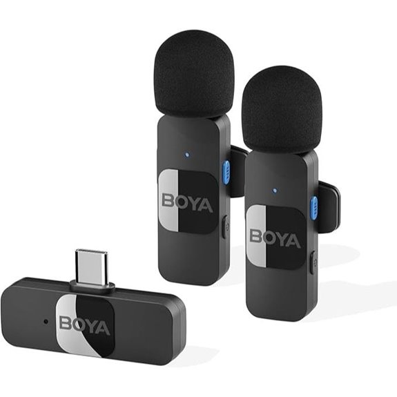 BOYA Wireless Lavalier Microphone for Smartphones