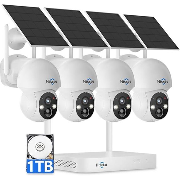 wireless solar security kit