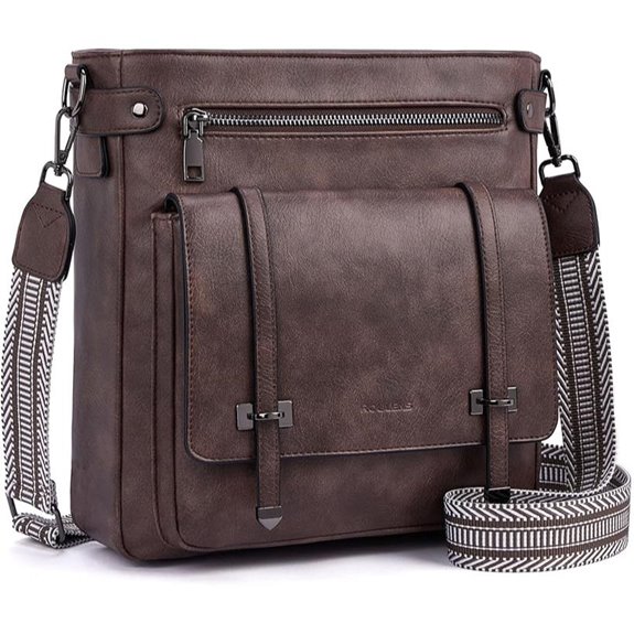 Roulens Women's Crossbody Bag with Multiple Pockets