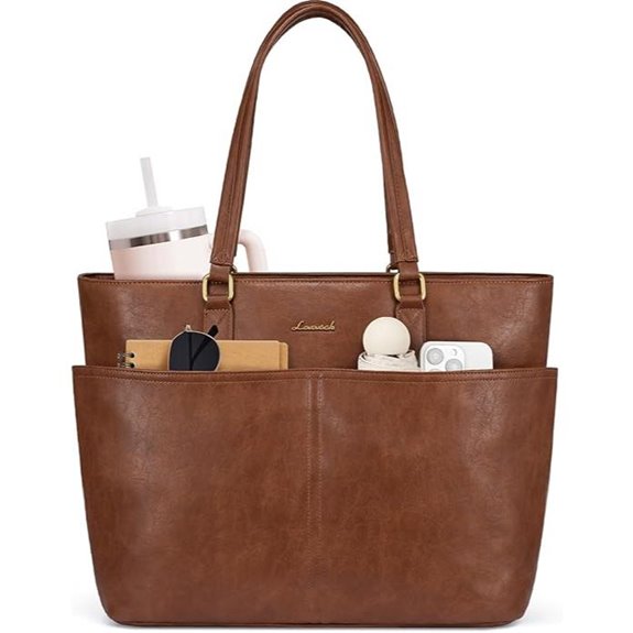 LOVEVOOK 15.6 Inch Laptop Tote Bag for Women