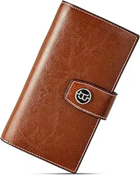 BOSTANTEN Women's Leather RFID Wallet & Phone Clutch