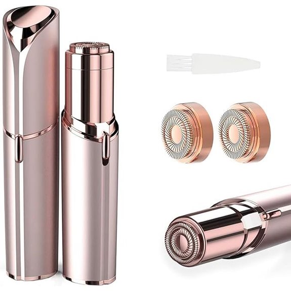 Women Facial Hair Removal Device with Replaceable Heads
