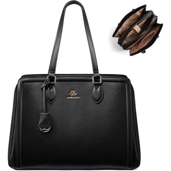 LOVEVOOK Women's Waterproof Laptop Tote Bag
