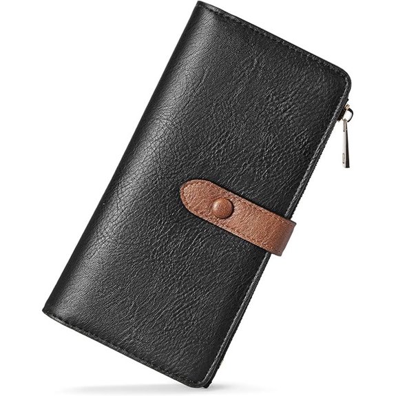BOSTANTEN Women's Leather RFID Wallets & Phone Clutch