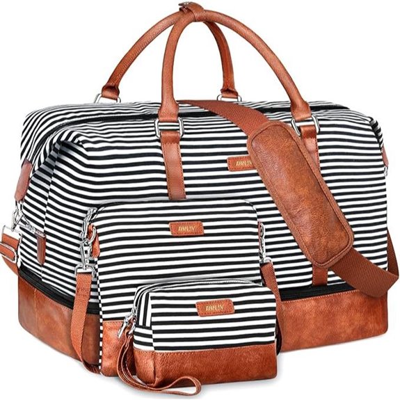 IBFUN 21 Women's Weekender Travel Bag Set