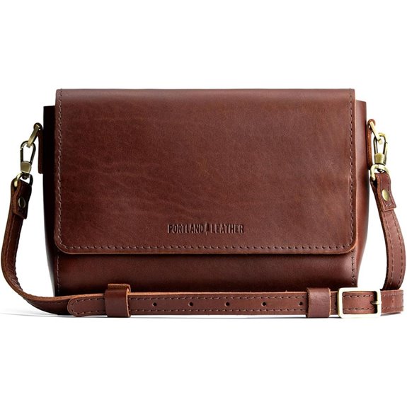 Portland Leather Goods Metro Crossbody Bag for Women