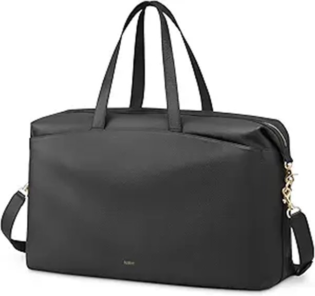 Kattee Leather Women's Weekender Travel Duffel Bag