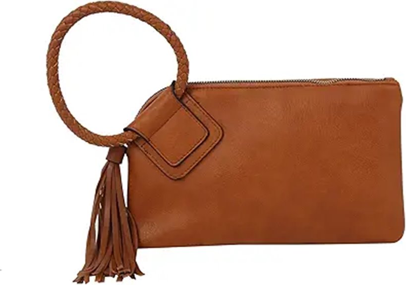 Metro Muse Women's Vegan Leather Clutch Wristlet