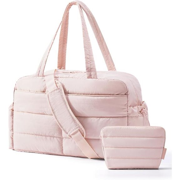 BAGSMART Women’s Puffer Gym & Travel Bag