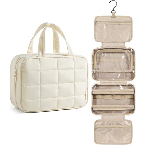 BAGSMART Travel Toiletry & Makeup Bag for Women