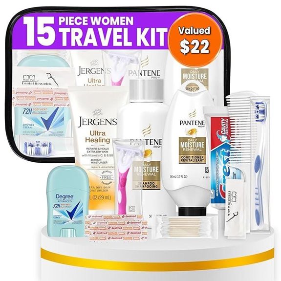 Trektote Women’s Toiletry Kit with Travel Essentials