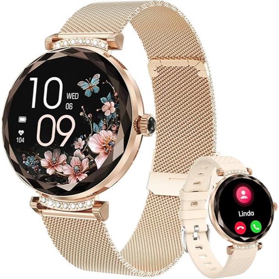 Smart Watch for Women with Heart Rate & IP68 Waterproof