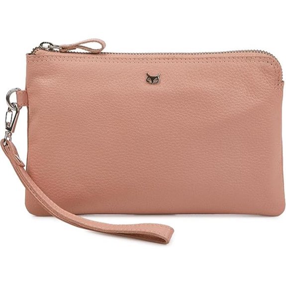 Wristlet Wallet for Women with Card Slots and Keys
