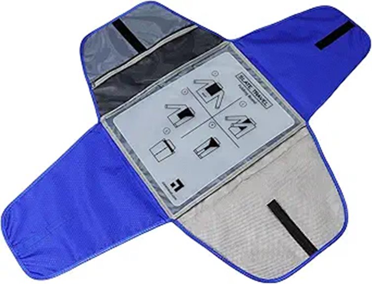Garment Folder - 17 Packing Folder - Wrinkle Free Luggage Organizer