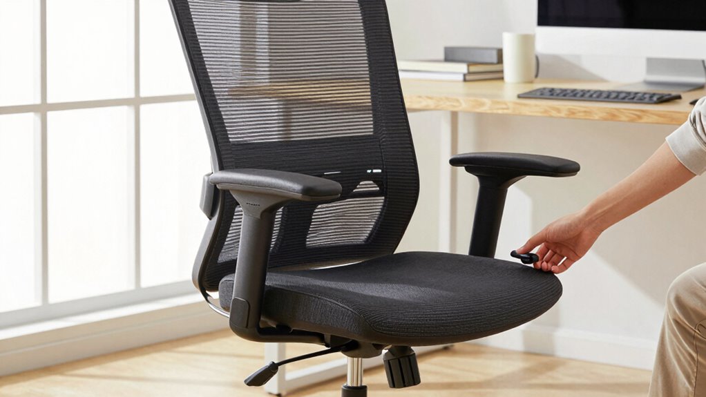 adjustable breathable ergonomic features