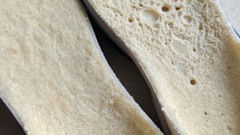 avoid cheap synthetic materials