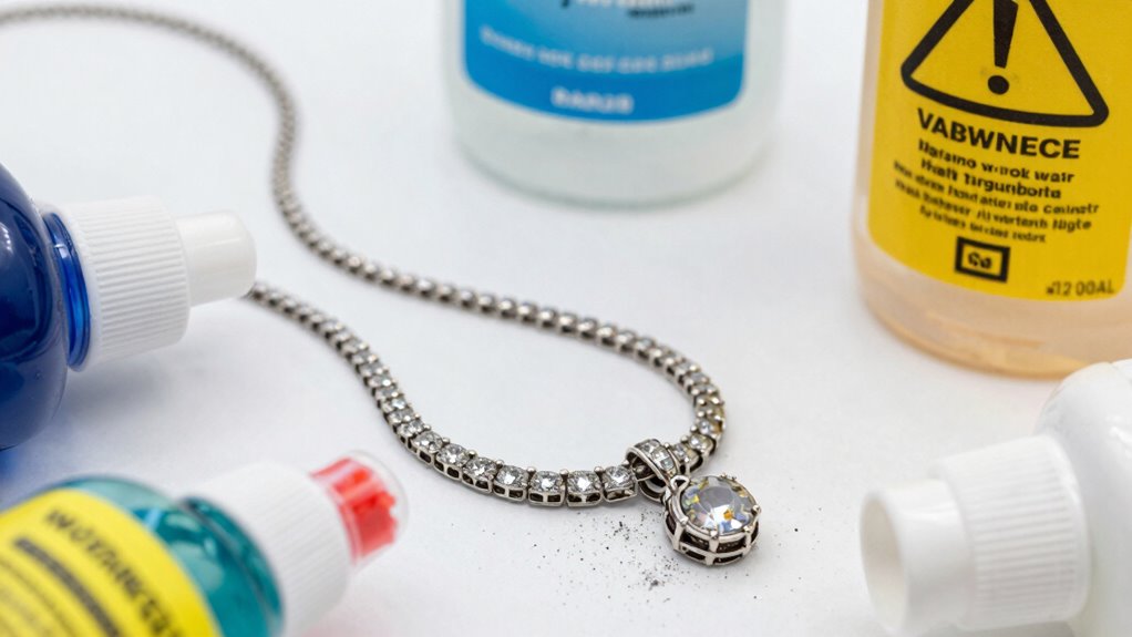 avoid harsh chemical cleaners