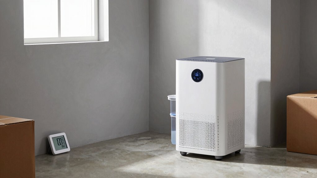 basement dehumidifier selection criteria