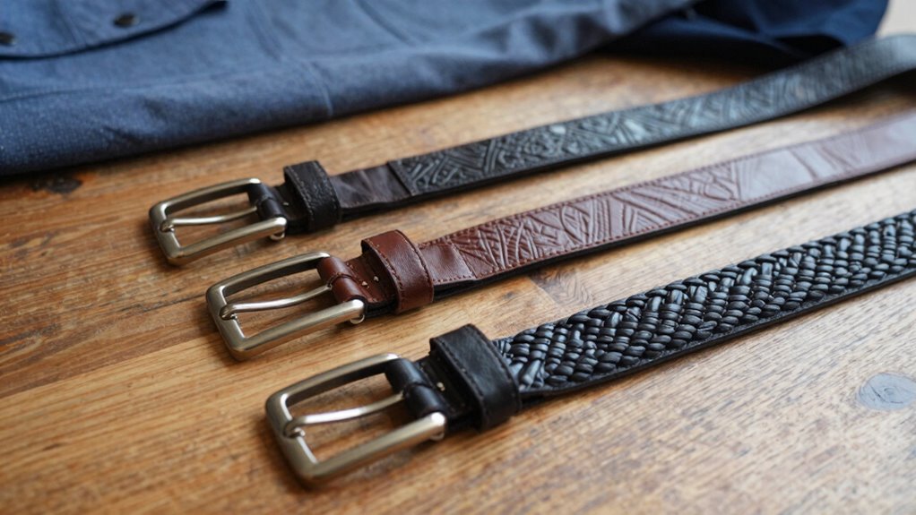 belt width and style
