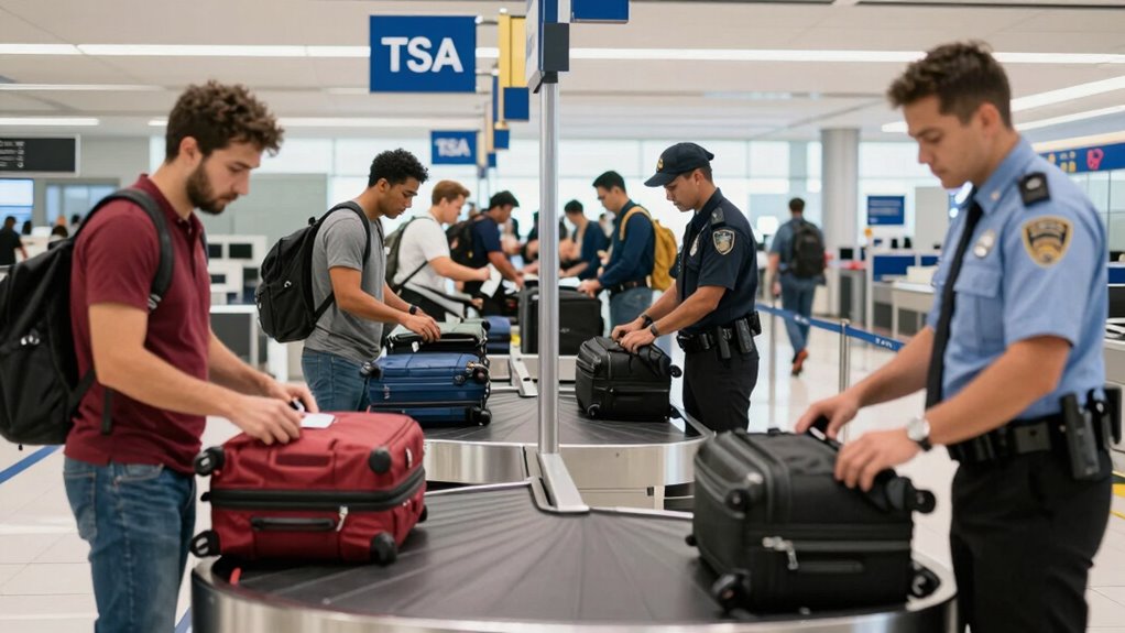 carry on security screening procedures