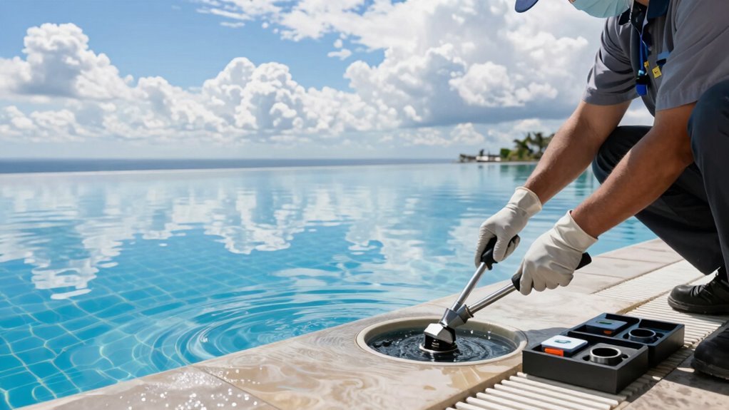 catch basin cleaning routine