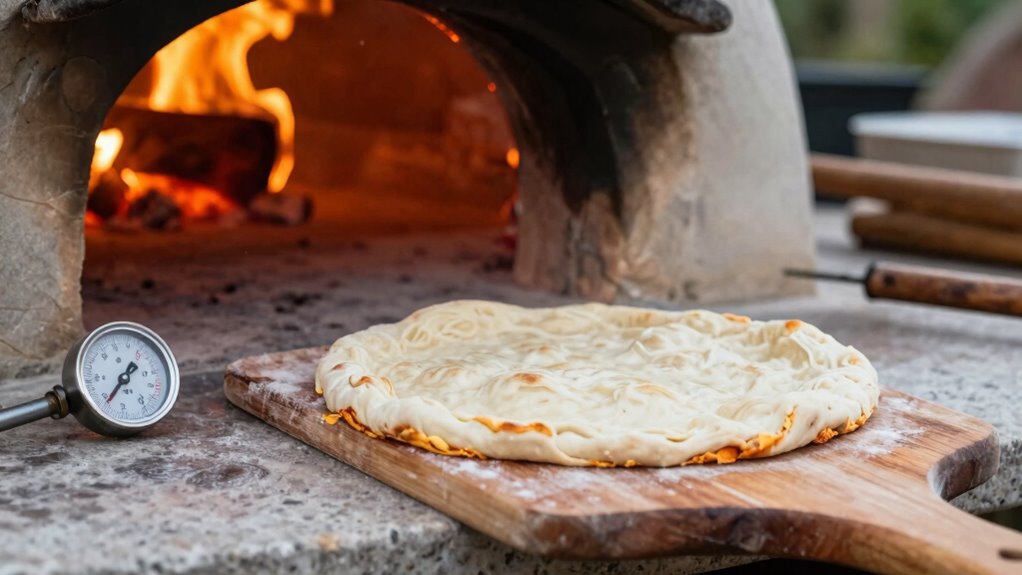 check crust and temperature