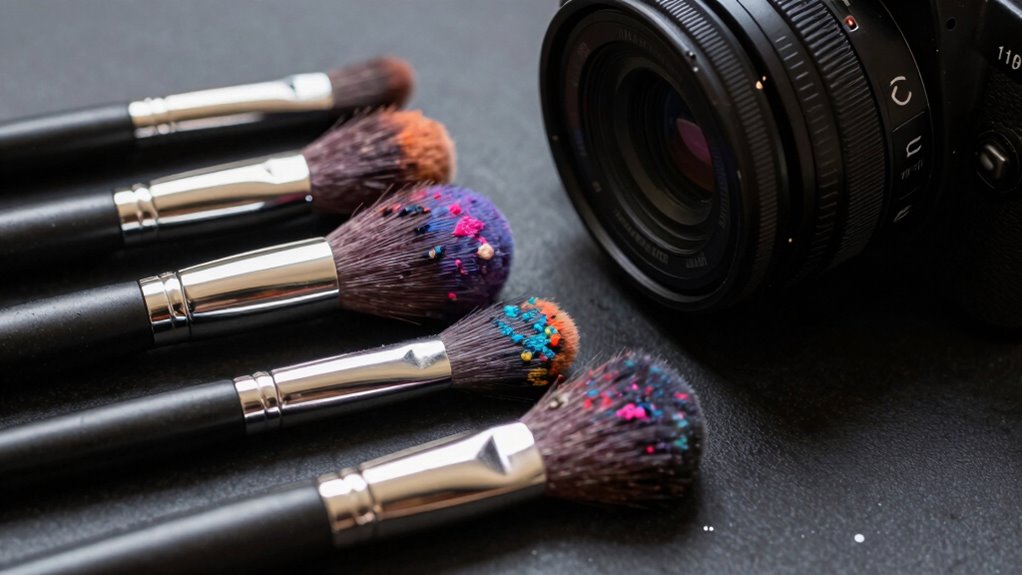 clean brushes regularly replace periodically