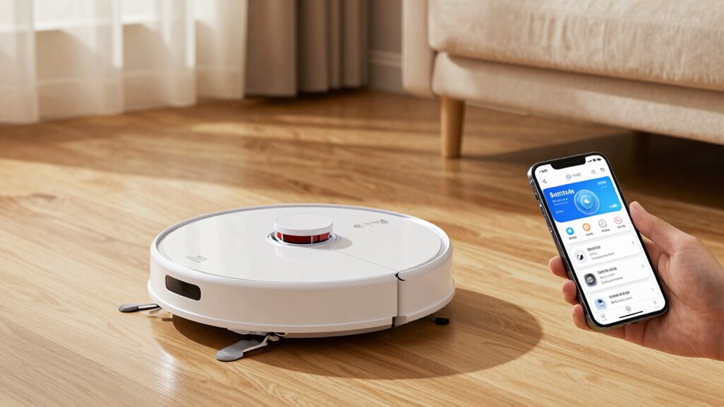 cleaning modes and navigation