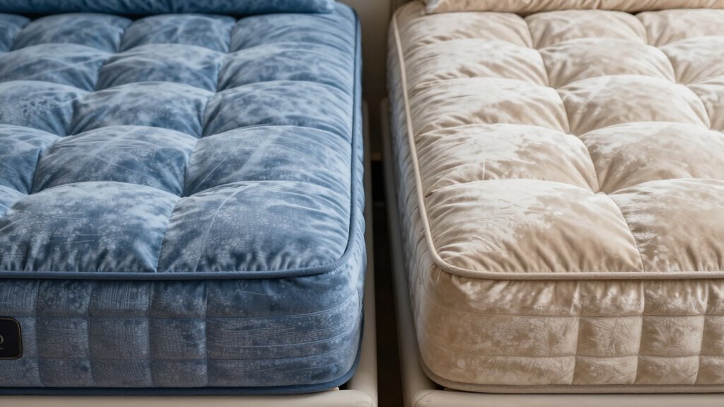 cooling versus plush mattresses