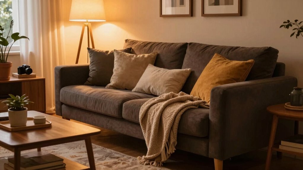 create cozy warm lighting