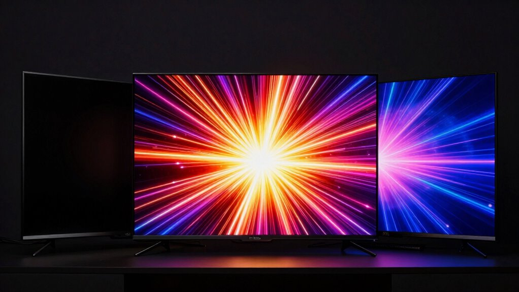 different tv display technologies